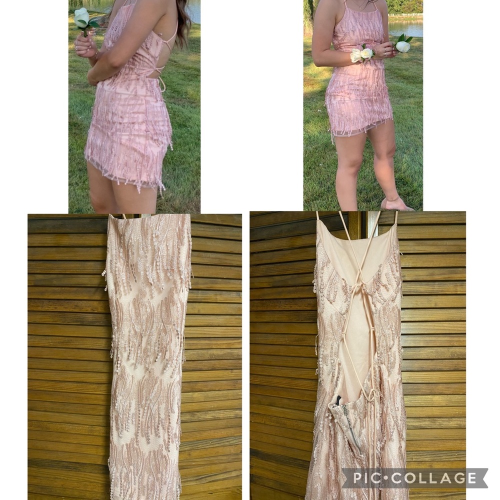 Lush pink lulus dress size small